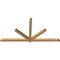 Ekena Millwork Kennewick Timber Gable Bracket, Western Red Cedar, 96"W x 48"H x 3 1/2"D x 3 1/2"F, 12/12 Pitch GBW096X48X0404KEN00SWR - alternate 5